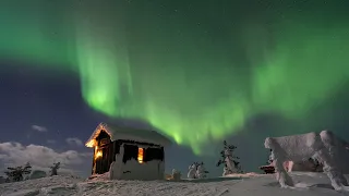 Northern Lights Experience in the Finnish Lapland (EN & BG subs) 4K