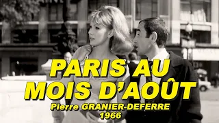 PARIS AU MOIS D'AOÛT 1966 (Charles AZNAVOUR, Suzan HAMPSHIRE, Michel DE RÉ, Daniel IVERNEL)