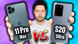 Galaxy S20 Ultra VS iPhone 11 Pro Max : The Big Comparison!