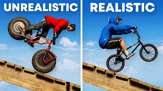 REALISTIC VS UNREALISTIC Gameplay In Riders Republic