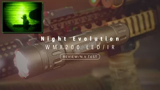 Night Evolution/Element WMX200 LED/IR Flashlight [Review/Night Vision Test]