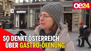 Umfrage: So denkt Österreich über die Gastro-Öffnung