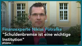 Finanzexperte Prof. Niklas Potrafke (ifo-Institut) zur Schuldenbremse | 14.04.24