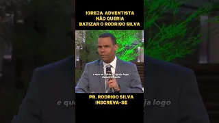 😍❤️ TESTEMUNHO DO BATISMO DO PASTOR RODRIGO SILVA #rodrigosilva #igreja #shorts
