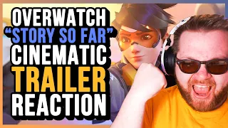 ⏪ OVERWATCH "STORY SO FAR" TRAILER REACTION! 🤯 Kazrisk Reacts