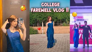 College Farewell Vlog: Killer Outfit, Epic Moments || AMULYA RATTAN