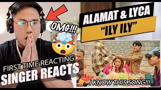 ALAMAT - 'ILY ILY' ft. Lyca Gairanod (Official M/V) | 4K | SINGER REACTION