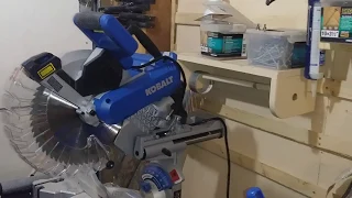 Kobalt Compound Miter Saw ( How to square the fence )