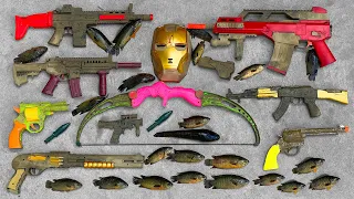 Realistic Guns & Weapons, Bow Arrow, UMP Submachine Gun, Scar AR Guns, AK47 Assault Rifle, Revolver