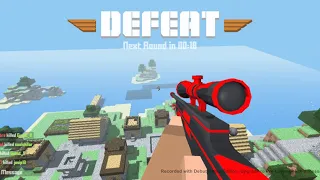 So there is a minecraft map on Krunker...|Krunker.io