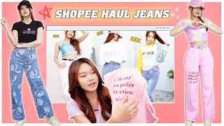 [SHOPEE HAUL] TOP 7 QUẦN JEANS SIÊU HACK DÁNG NÊN THỬ ❗ Đồ Xinh Giá Rẻ | Linzy Nguyen