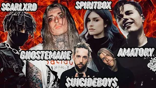 Реакция на Ghostemane , Scarlxrd , Suicideboys , Amatory , Spiritbox , Left To Suffer , Vismut и др.