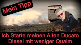 Hilfe! Mein Diesel Ducato 280 qualmt nicht mehr so stark.