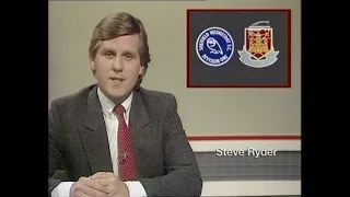 1985/86 - Sheffield Weds v West Ham (FA Cup 6th Round - 121.3.86)