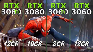 RTX 3060 vs RTX 3060 Ti vs RTX 3080 vs RTX 3080 Ti | Test In 6 Games