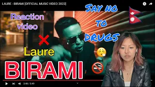 LAURE ko BIRAMI😳 what a video! SAY NO TO DRUGS || REACTION VIDEO