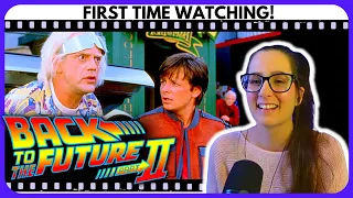 *BACK TO THE FUTURE 2* is wacky! MOVIE REACTION FIRST TIME WATCHING!