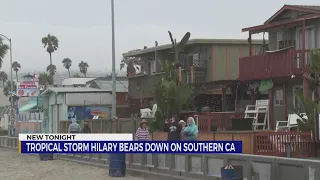 Tropical Storm Hilary brings deluge to California after making landfall along Mexico’s Baja coast