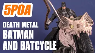 McFarlane Toys DC Multiverse Dark Nights: Death Metal Batman and Batcycle - 5POA Figure Review