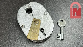 WEL 5 Lever Insurance Padlock Picked