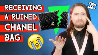 Receiving a ruined CHANEL bag - Confessions of a chaneloholic!