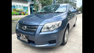 Toyota Corolla Axio Export (2008)