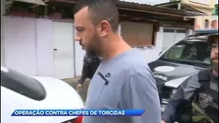 Chefes de torcidas organizadas são presos no Rio de Janeiro