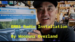 GMRS Radio Installation.  Detailed Installation Video in a 4Runner but can apply to any vehicle.