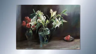 Натюрморты и цветы от Mary Aslin. Часть 4