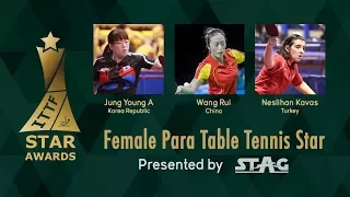 2017 ITTF Star Awards | Who Will be the Female Para Table Tennis Star?