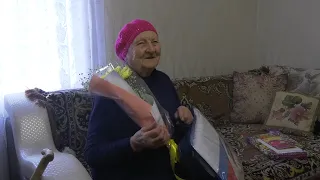 95-летний юбилей труженицы тыла Матрены Ивановны Назаренко