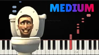 Skibidi Toilet Meme 👉 Piano Tutorial