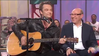 Hommage de David Hallyday à Axel Bauer.