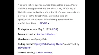 Spongebob Squarepants Debuted Today 25 YEARS AGO