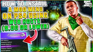 GTA 5: How To Install a Mod Menu On PS4 Using Web Hosts (9.00 or Lower!)