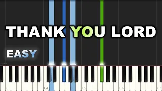CalledOut Music - Thank You Lord | EASY PIANO TUTORIAL BY Extreme Midi