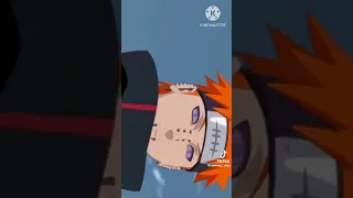 personagem de Naruto perdendo o controle