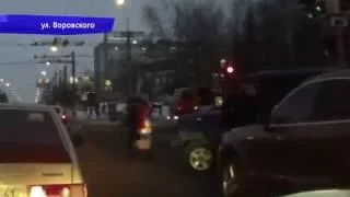 Драка водителей в Кирове