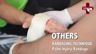 Palm Injury Bandage | Singapore Emergency Responder Academy, First Aid and CPR Training