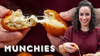 Fried Cheesy Rice Balls with Farideh | The Cooking Show