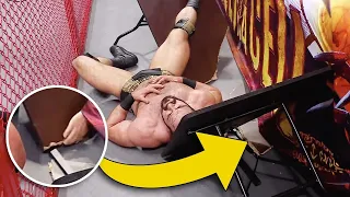 10 Wrestling Matches That Accidentally Filmed Things You Weren't Meant To See