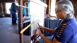 Minute Out In It: Laverne Greyeyes - Navajo Weaver