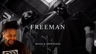 FIRE! 🔥🔥 | MIYAGI & ANDY PANDA - FREEMAN (OFFICIAL VIDEO) | AMERICAN REACTION!!!