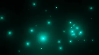 Neon Green Particles Background 4k   Satisfying Video Lights  Abstract Loop - Free - 3 Hours