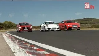 Audi RS 5, Porsche 911, Mercedes SL - Ein Trio mit Schmackes!