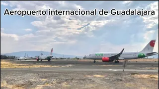 Aeropuerto internacional de Guadalajara (salidas - llegadas )|pista-28|