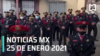 Noticias MX - Programa Completo: 25 de Enero 2021