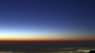 Animación Cometa c/2020 F3 (NEOWISE) desde Gran Canaria el 14 de Julio 2020 (AstroEduca.com)