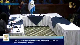 Reunión de Comisión Pesquisidora que analiza antejuicio No. 246-2023. 24/05/2024