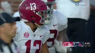 Alabama @ Ole Miss, 2018 (in under 38 minutes)